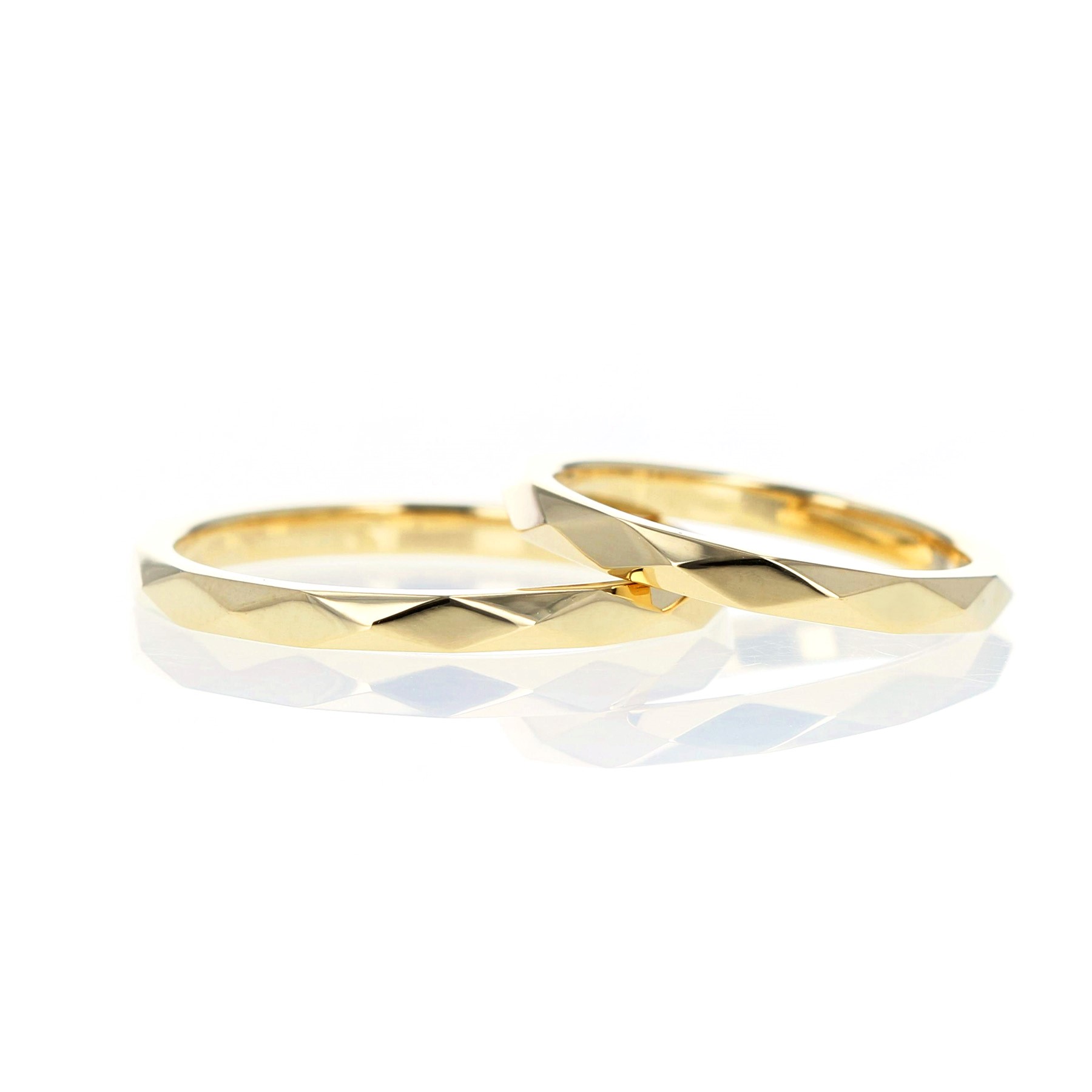 18金マリッジリング N21　《結婚指輪》 男女ペア