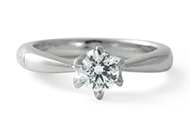 シンプルベビーリング