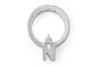 イニシャルNのベビーリング