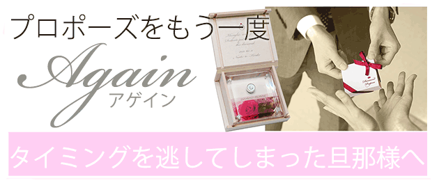 プロポーズもう一度