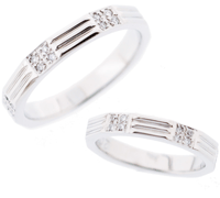 ダイヤ結婚指輪