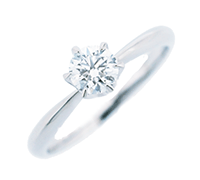 大きなダイヤリング