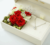 婚約ネックレスケース