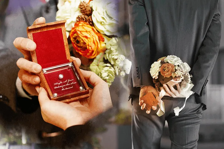 マホガニーケースプロポーズ