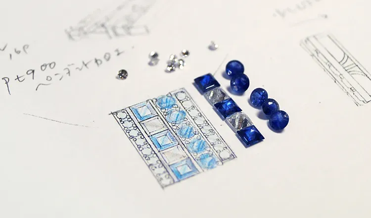 バケットダイヤデザイン