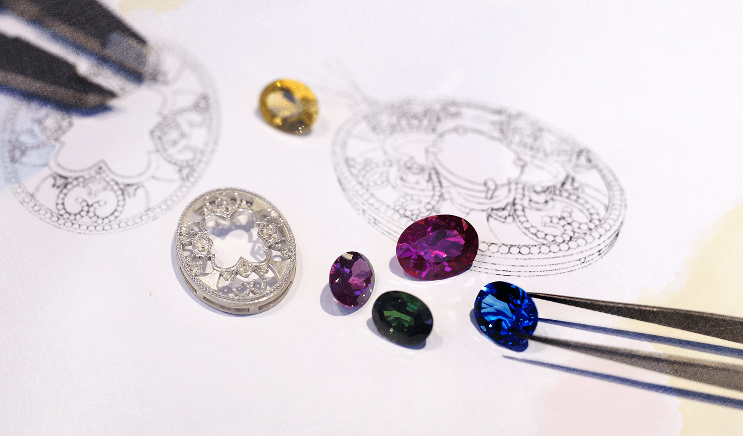 オーダーメードcadジュエリーデザイン