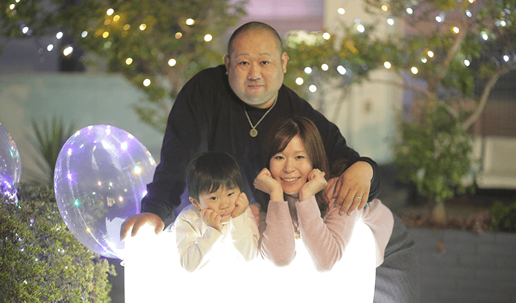 夕方イルミネーション撮影