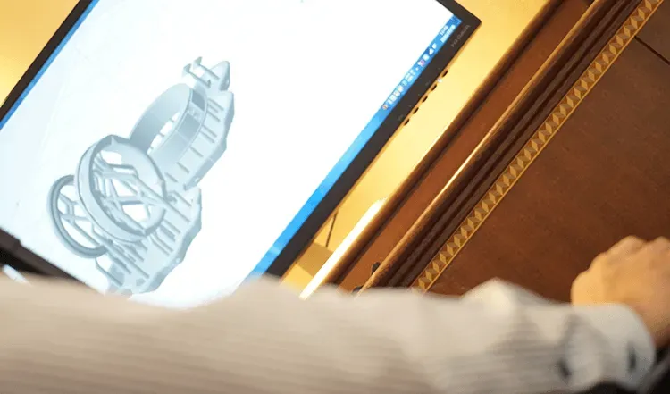 3Dプリンターpc画面手top