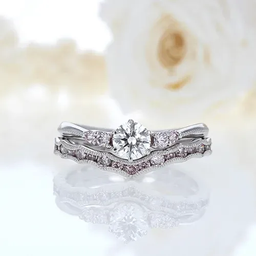 憧れをピンクダイヤで、実現