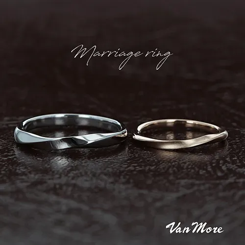 K18ピンクゴールド＆プラチナ