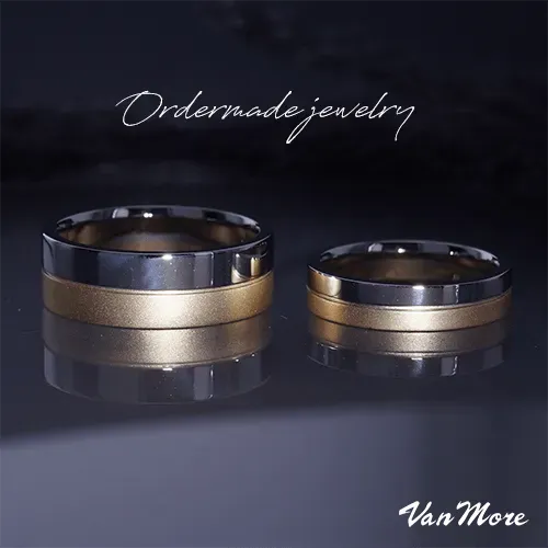 幅広デザインカラーゴールド