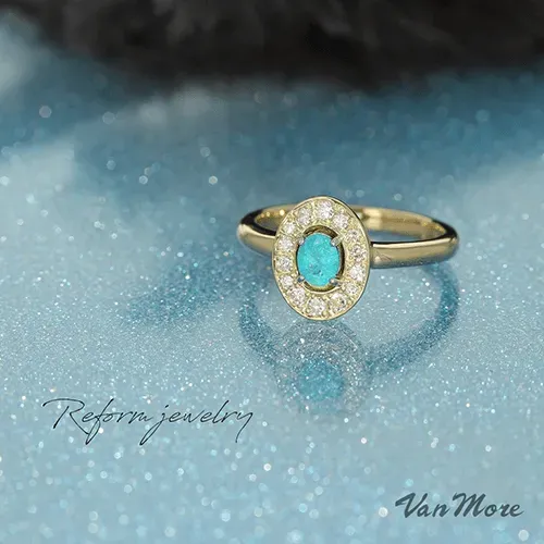 パライバトルマリン指輪