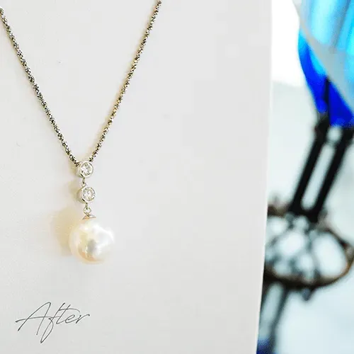 普段使いのパールデザイン