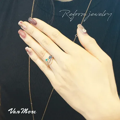 重ね付けリングリフォーム