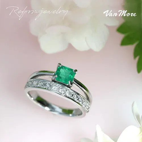 エメラルドとダイヤモンド