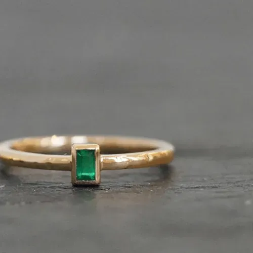 つちめ模様デザインリング