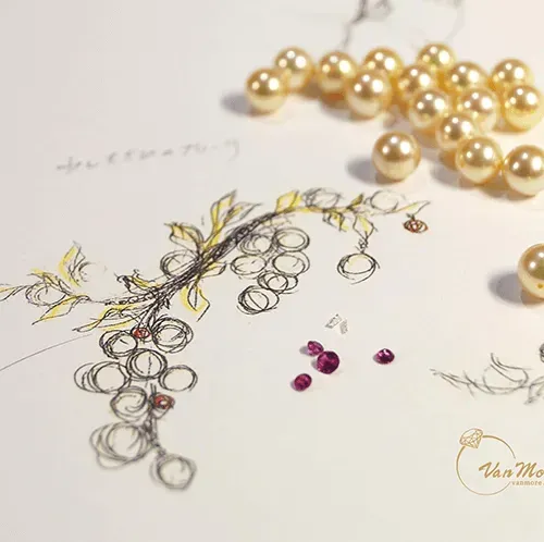 パールブローチリフォーム