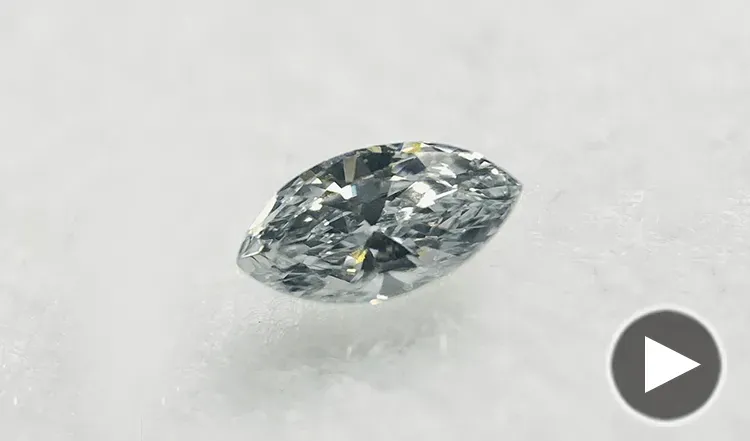 ブルーダイヤ0.12ct