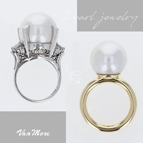 バロックパールブローチ