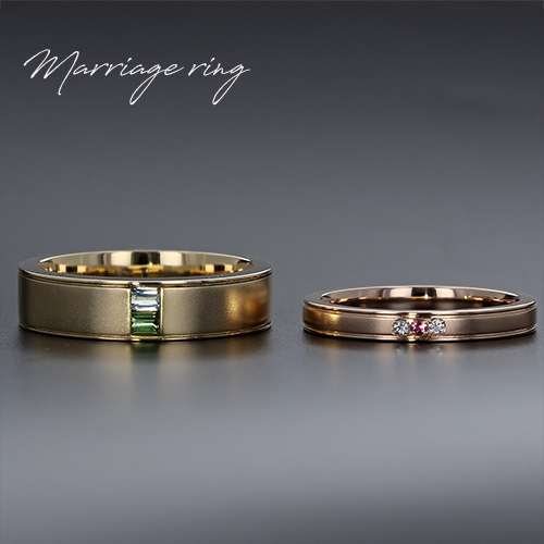 結婚指輪幅広い