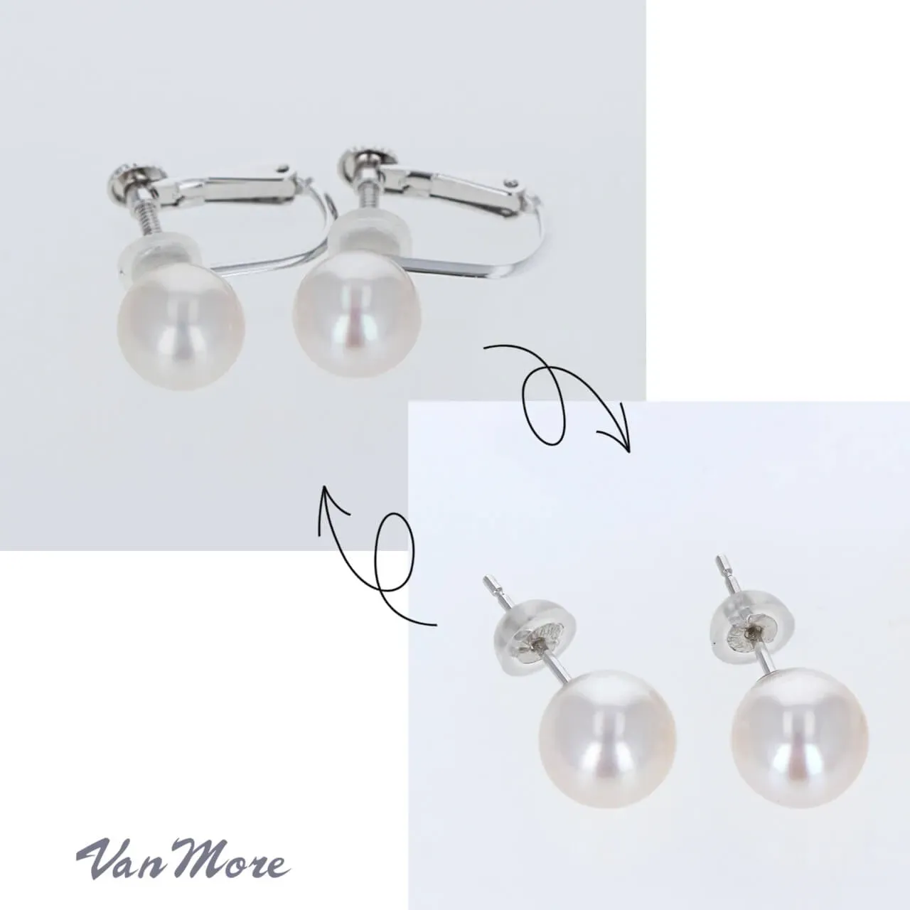 イヤリングからピアス