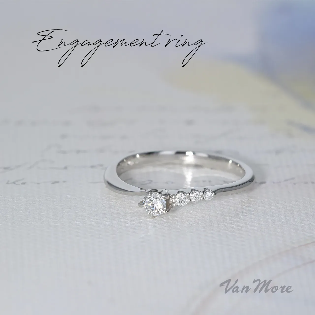 流れ星のようなデザイン