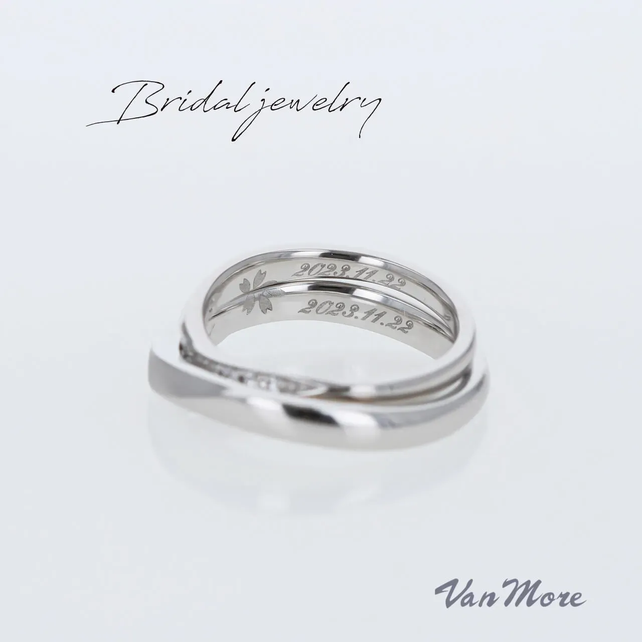 桜のレーザーマーキング