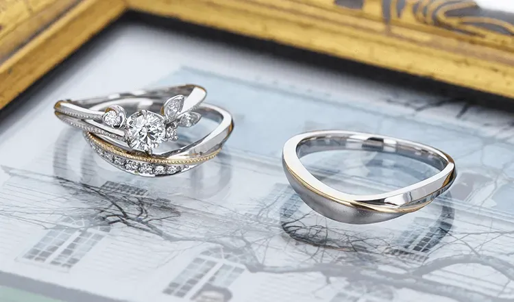 婚約指輪（エンゲージリング）セットリング
