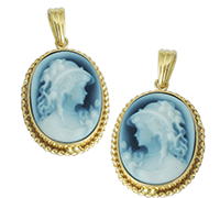 カメオペンダント