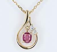 サファイアペンダント