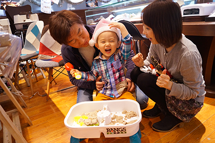 ヴァンモアにてファミリー撮影、クリスマスイベント2015年